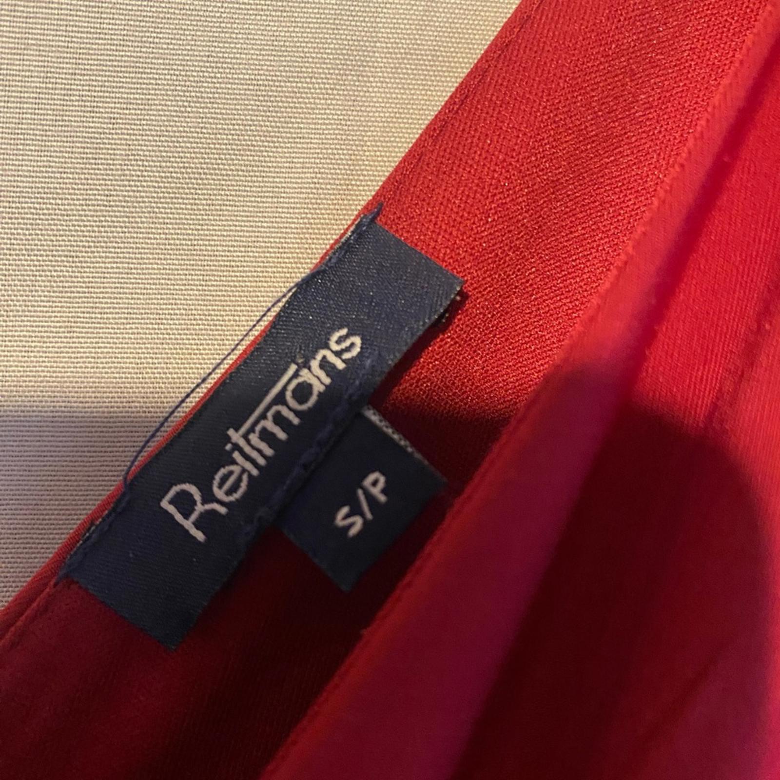 Reitmans Cranberry Silky Party Dress Size Small
