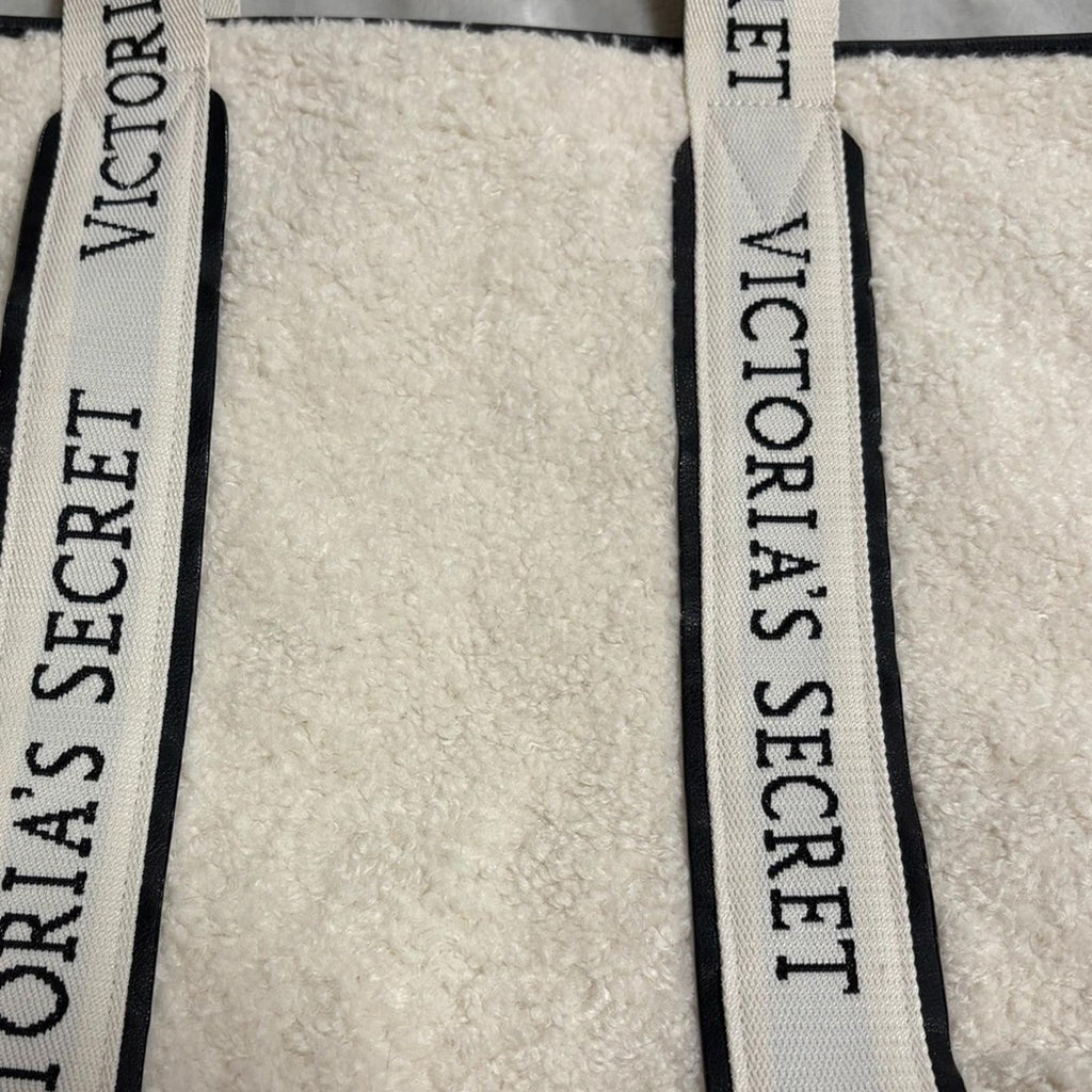 NWT Victoria Secret Sherpa Tote Bag
