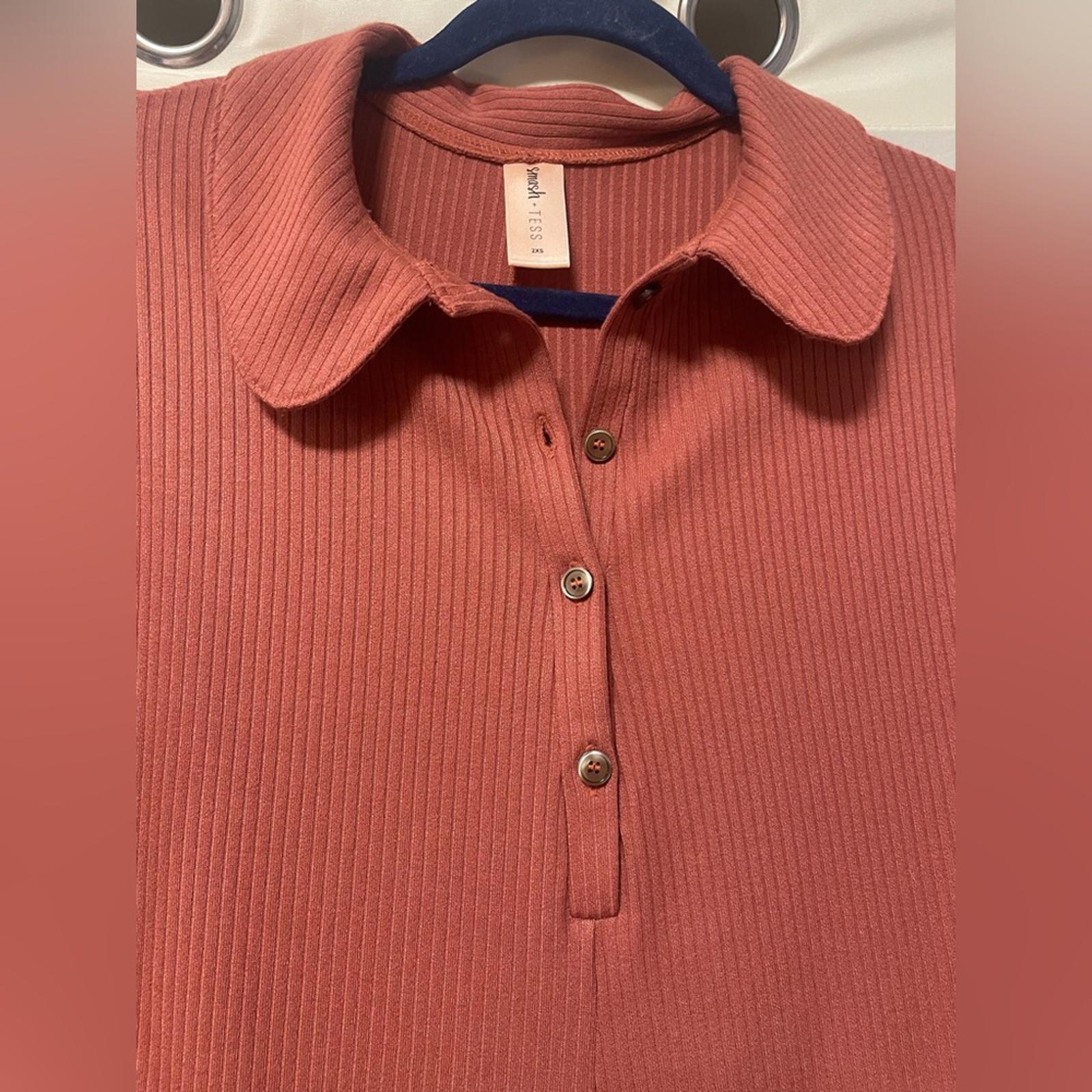Smash and Tess Cottage Long Sleeve Shorty Size XXS
