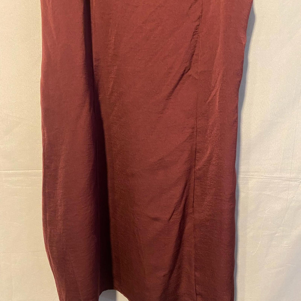 NWT Banana Republic Slip Dress  Burgundy Size 12