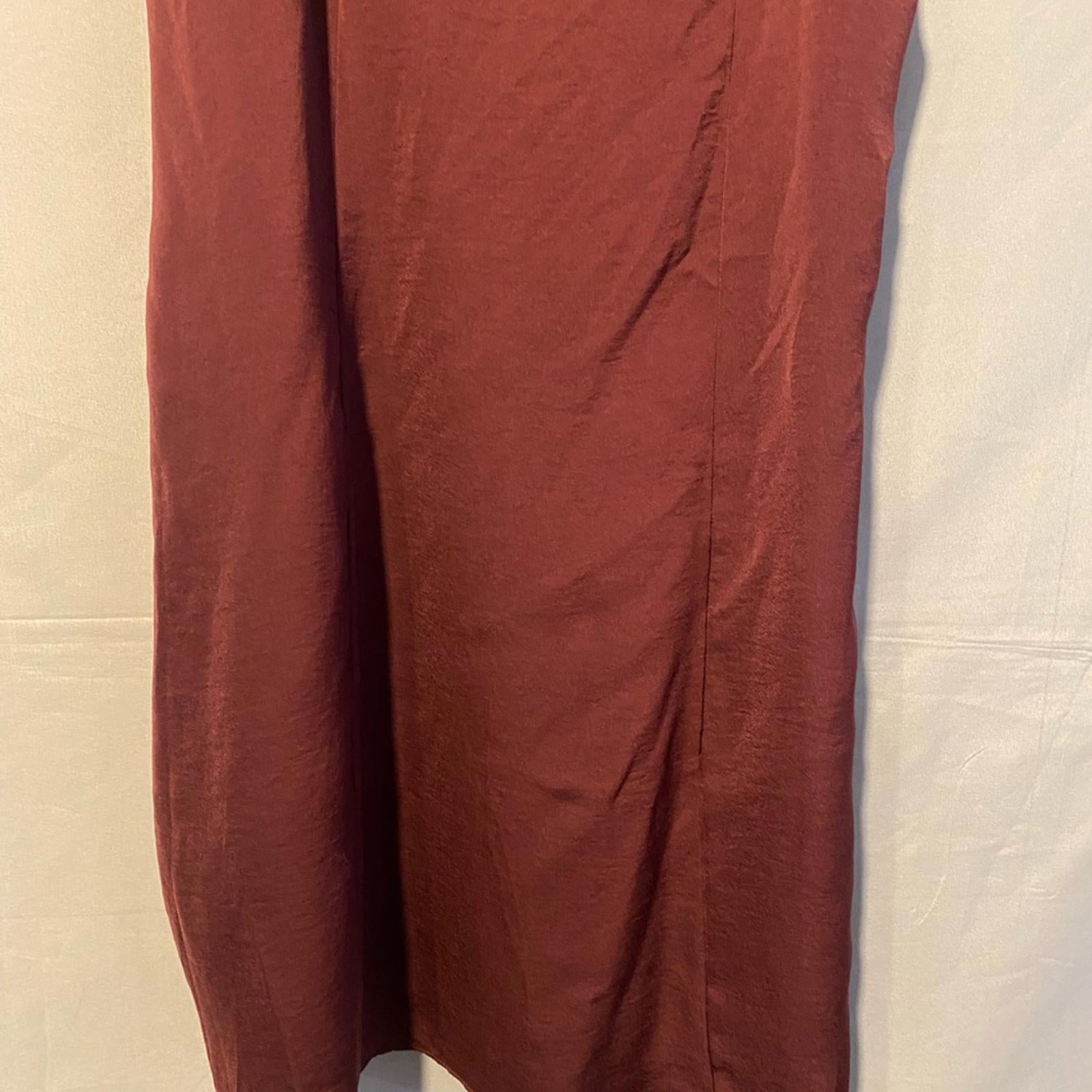 NWT Banana Republic Slip Dress  Burgundy Size 12