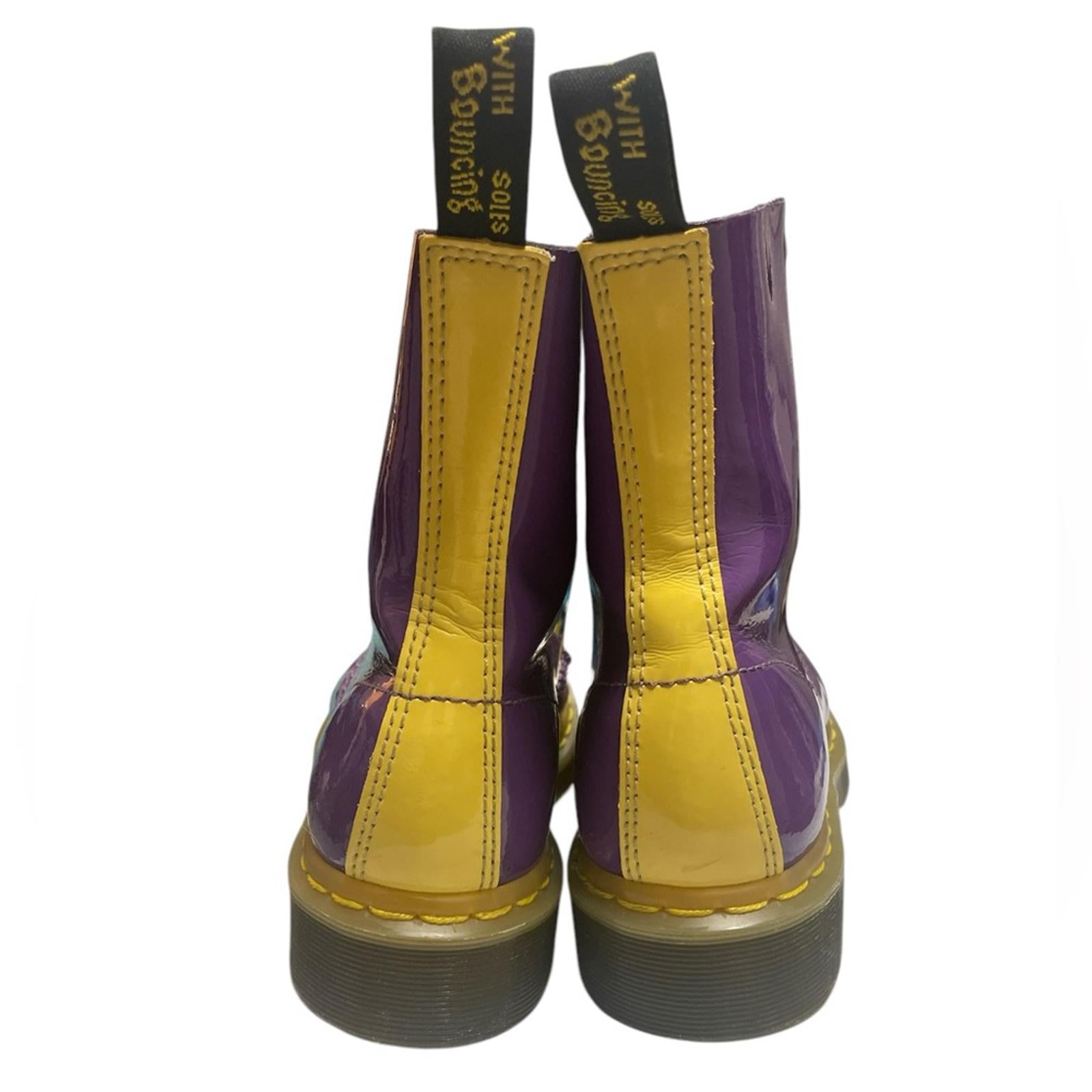 Dr Martens 1460 Pascal Purple Boots Size 7