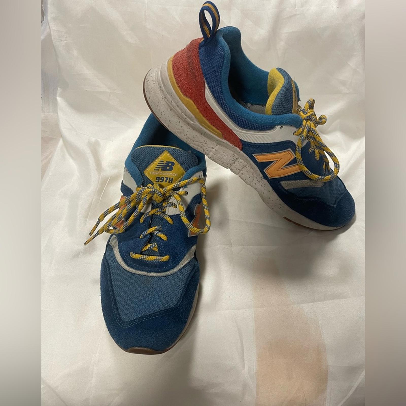 New Balance 997H Blue/Orange Sneakers Size 11