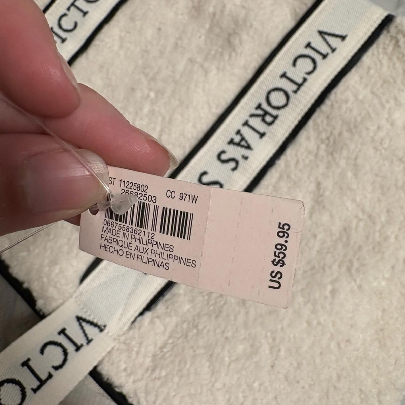 NWT Victoria Secret Sherpa Tote Bag
