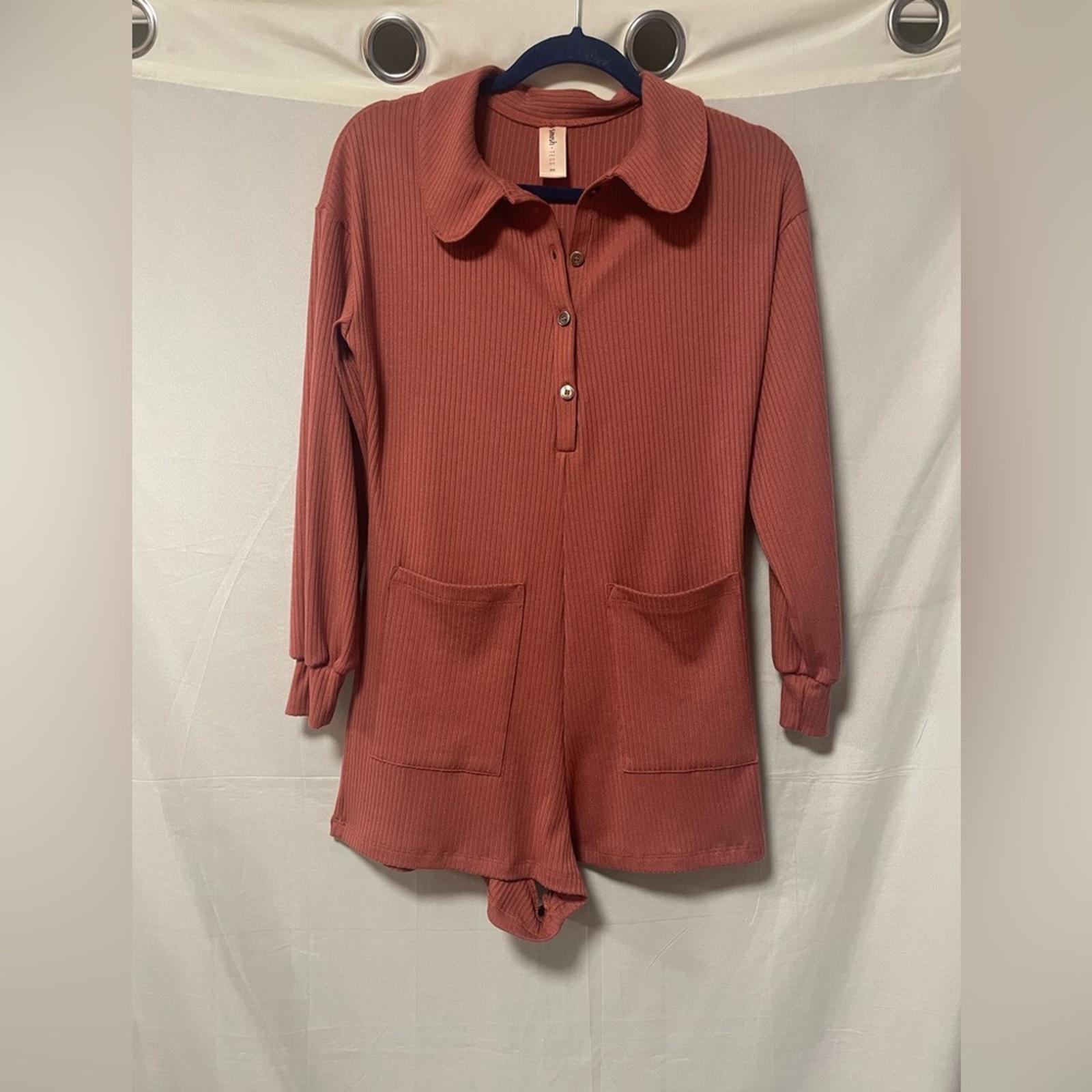 Smash and Tess Cottage Long Sleeve Shorty Size XXS