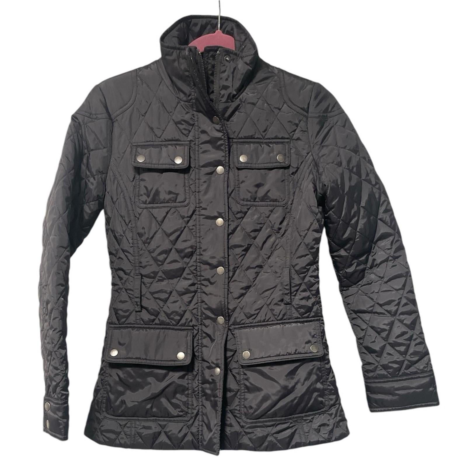 Banana Republic Quilted Equestrian Jacket Size XS