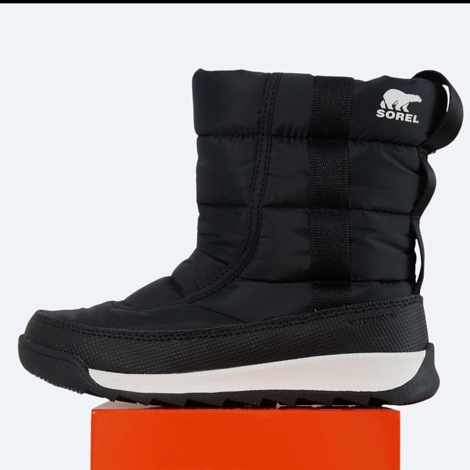 NIB Kids Sorel Whitney Puffy II Waterproof Boots Size 12