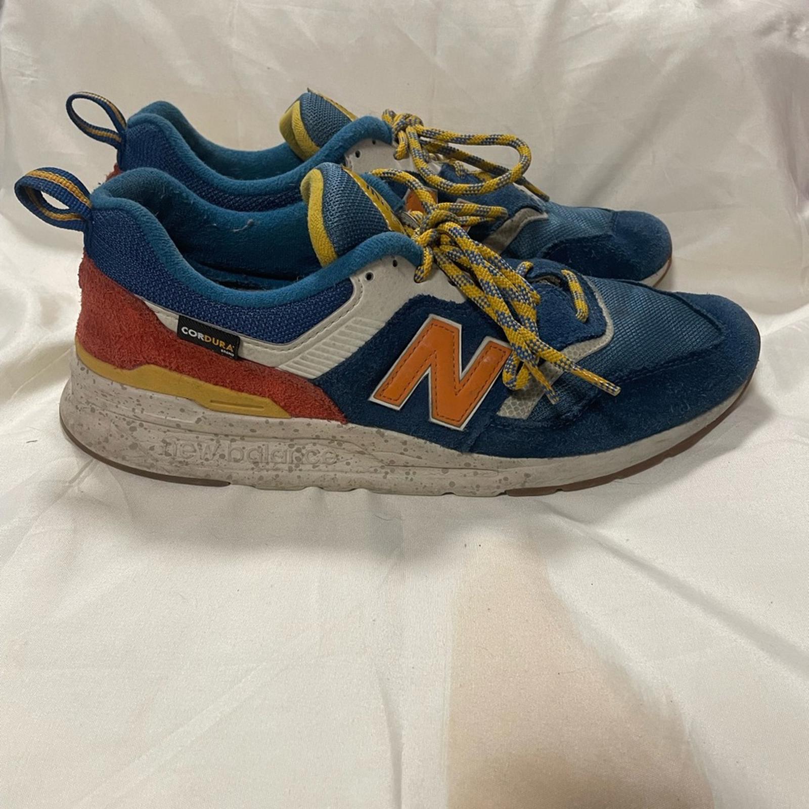 New Balance 997H Blue/Orange Sneakers Size 11