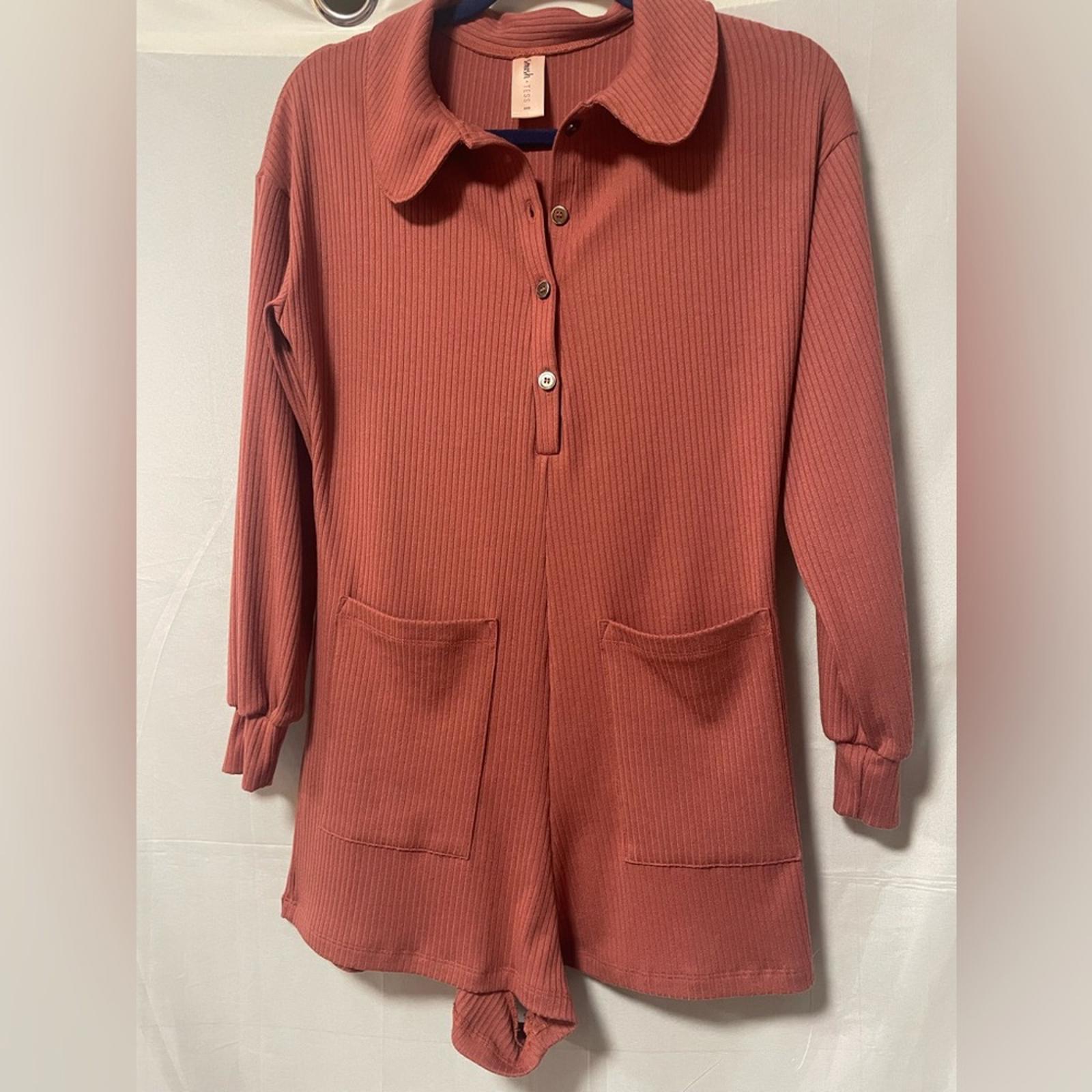Smash and Tess Cottage Long Sleeve Shorty Size XXS