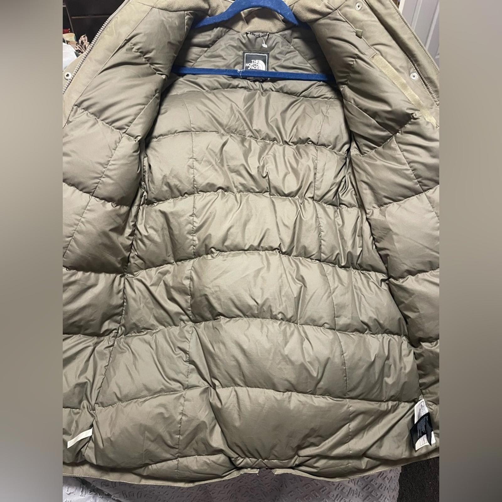 The North Face Olive Parka Size XSmall