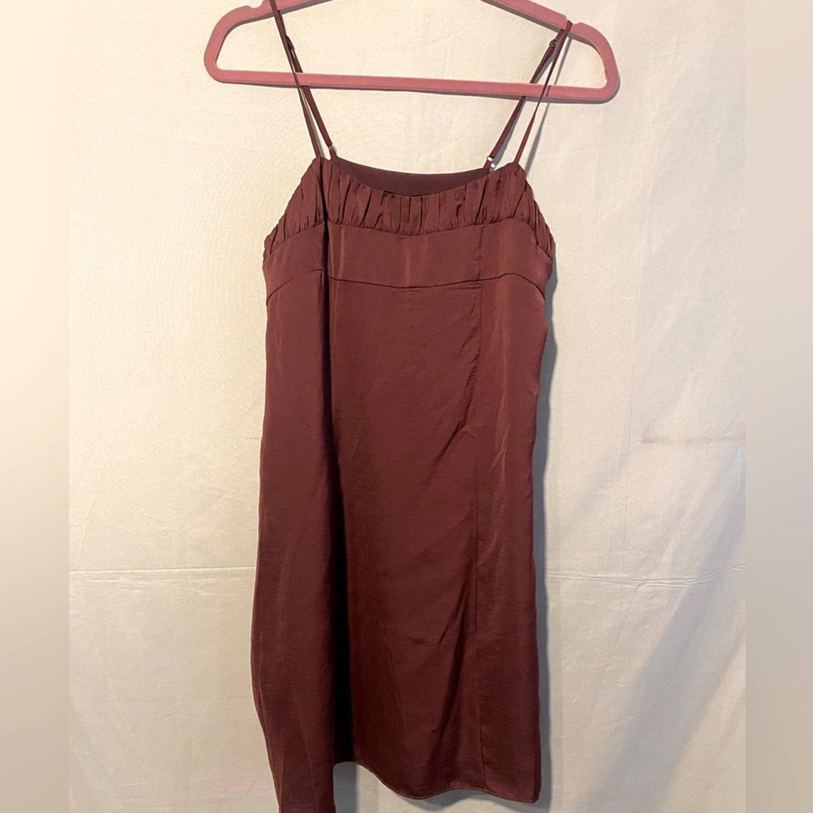 NWT Banana Republic Slip Dress  Burgundy Size 12