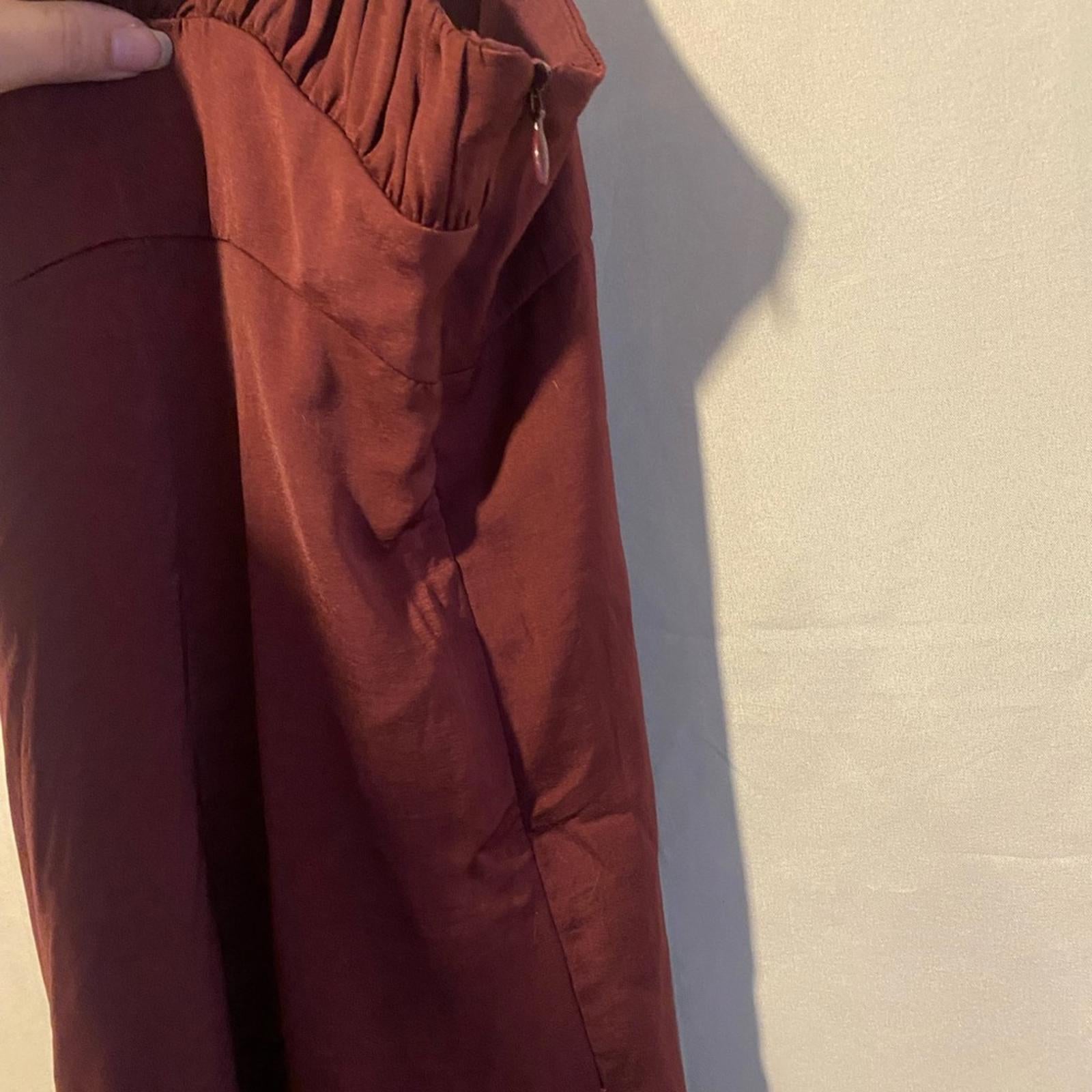 NWT Banana Republic Slip Dress  Burgundy Size 12