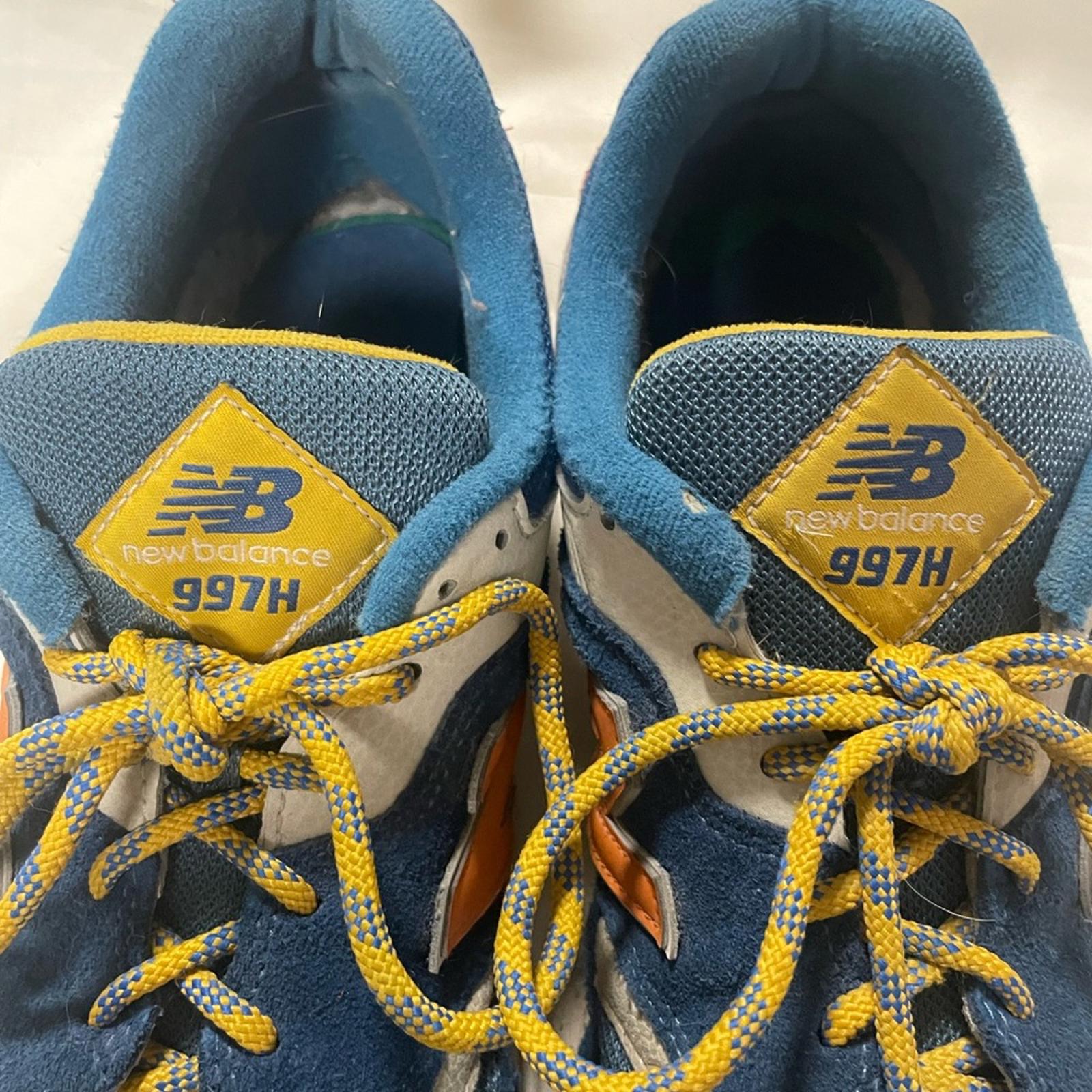 New Balance 997H Blue/Orange Sneakers Size 11