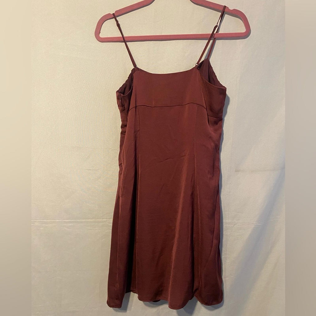 NWT Banana Republic Slip Dress  Burgundy Size 12