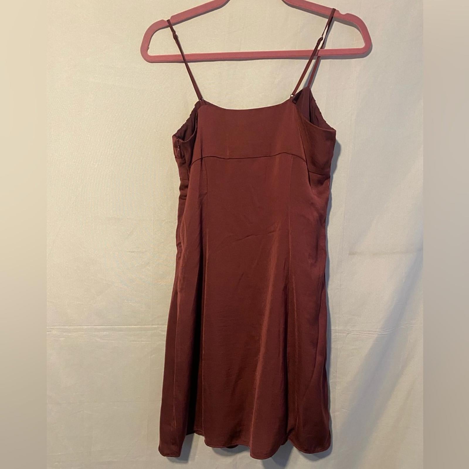 NWT Banana Republic Slip Dress  Burgundy Size 12