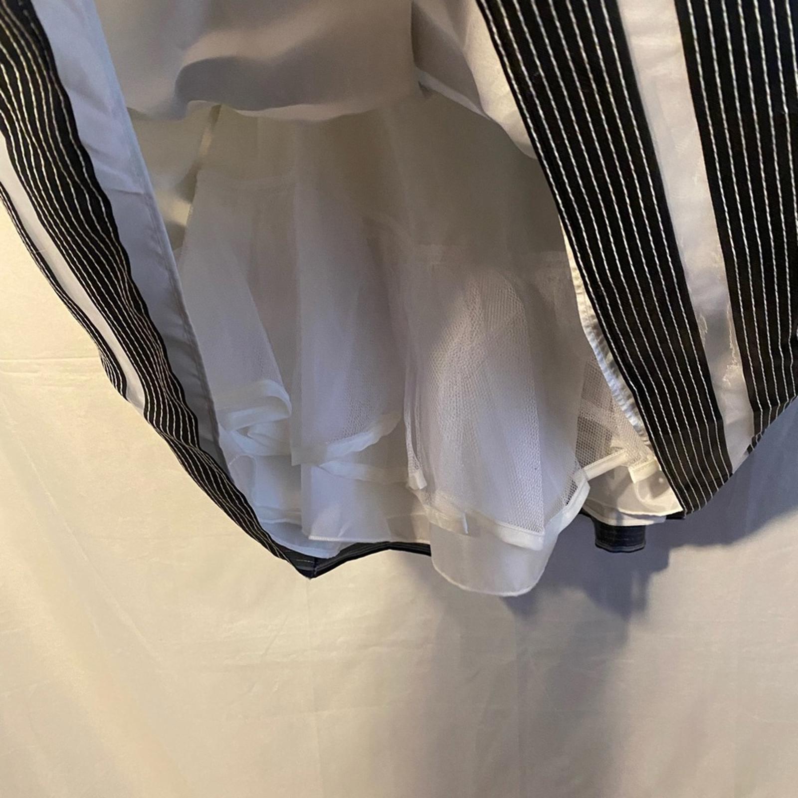 Girls Jona Michelle Black/White Party Dress Size 10