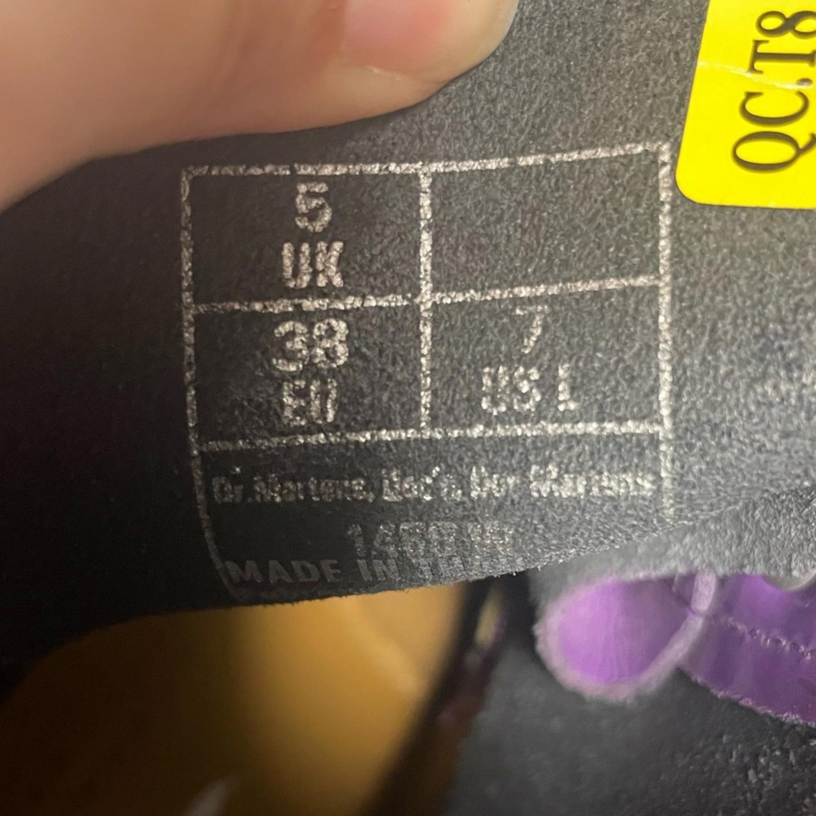 Dr Martens 1460 Pascal Purple Boots Size 7