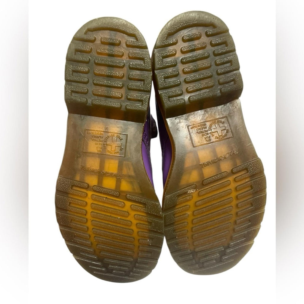 Dr Martens 1460 Pascal Purple Boots Size 7