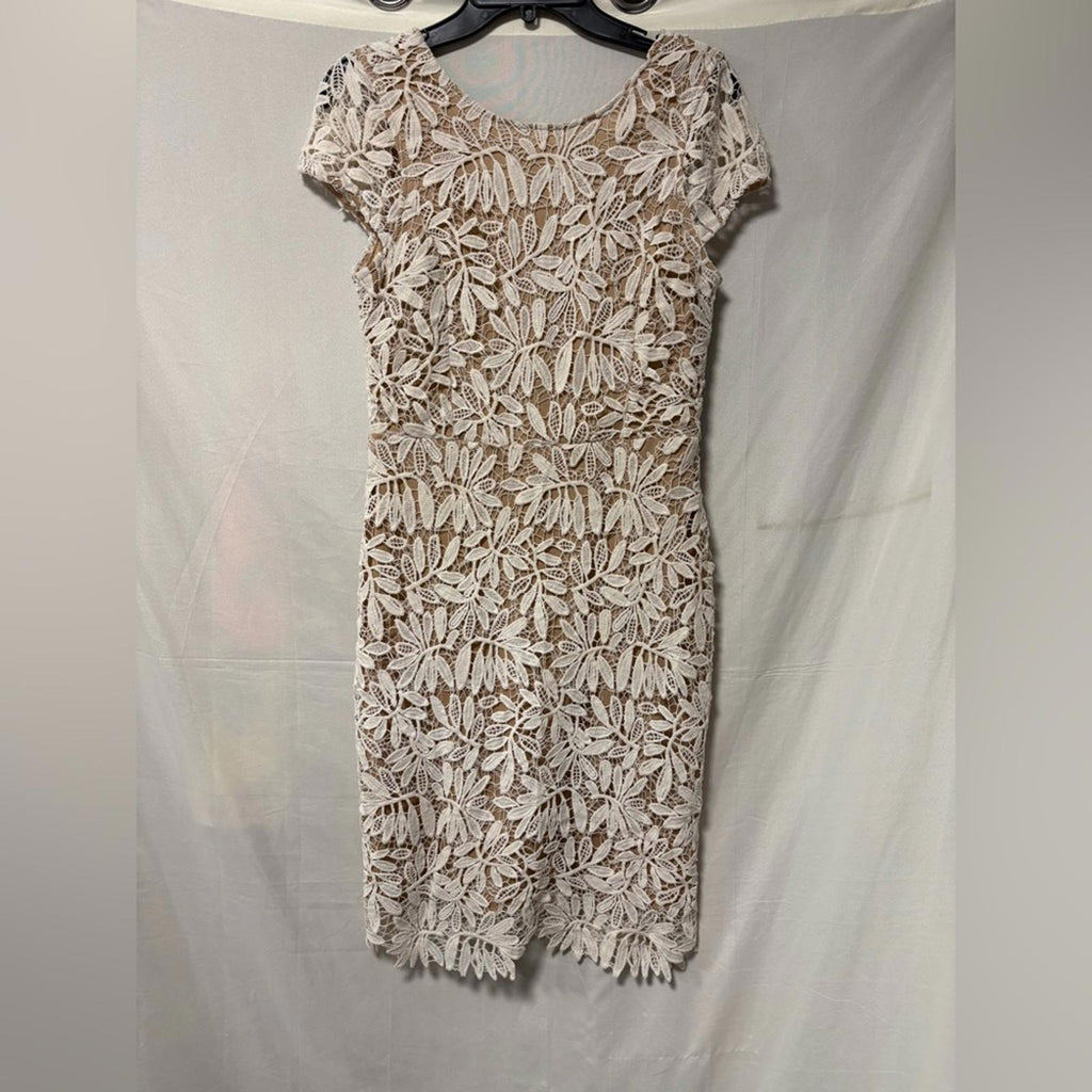 Lulus Ivory Lace Mini Dress Size Small
