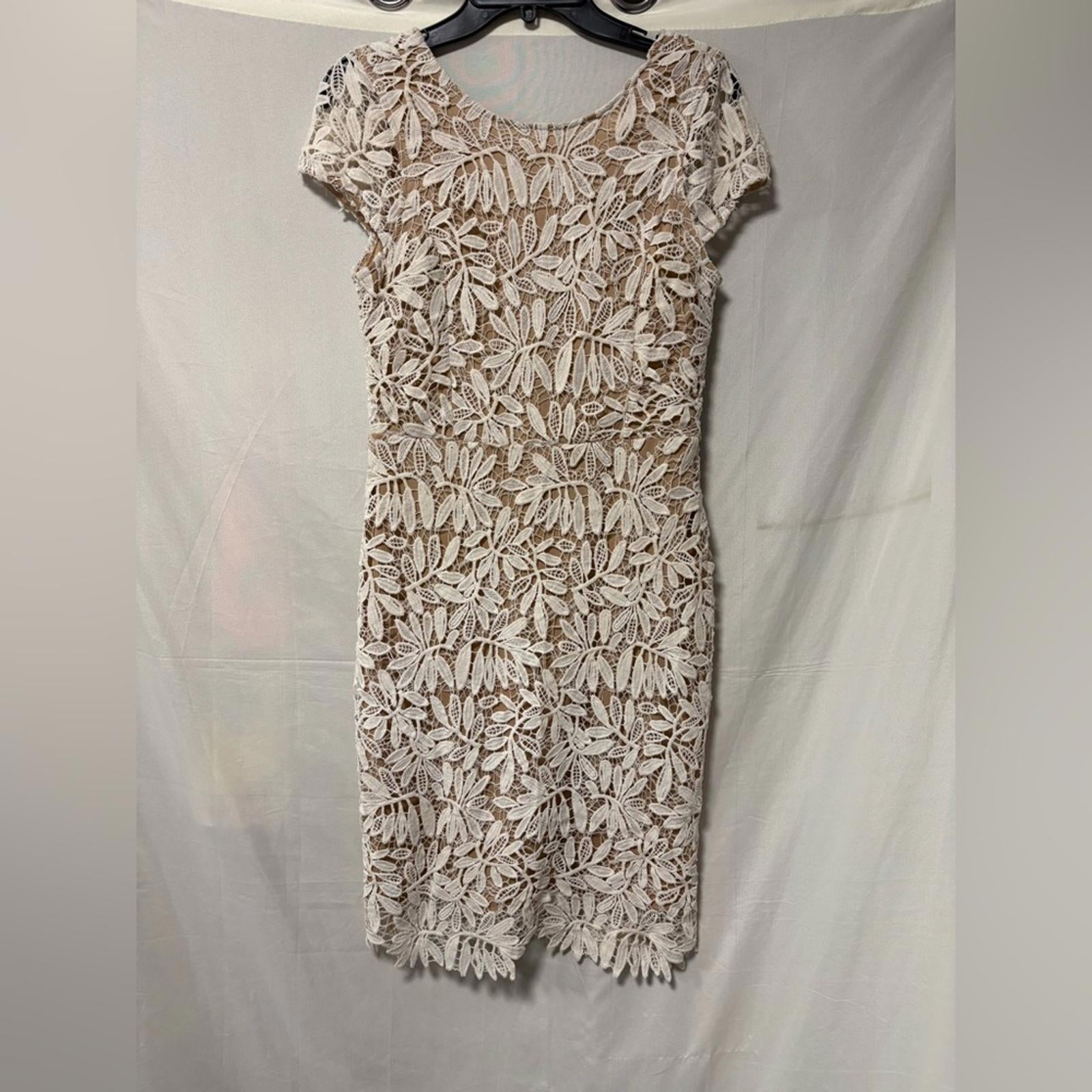 Lulus Ivory Lace Mini Dress Size Small